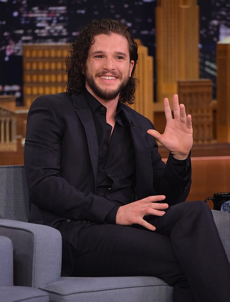 Kit Harington visited “The Tonight Show Starring Jimmy Fallon” at Rockefeller Center on May 13 in New York City. 
