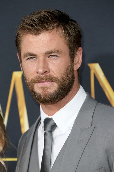 Actor Chris Hemsworth attended the premiere of Universal Pictures' “The Huntsman: Winter's War” at the Regency Village Theatre on April 11 in Westwood, California.