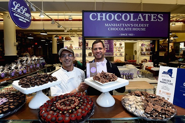 Li-Lac Chocolates by Anwar Khoder at Chelsea Market Live hosted by Haylie Duff, Tia Mowry and Tiffani Thiessen at Chelsea Market on October 13, 2016 in New York City.