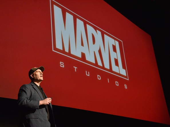President of Marvel Studios Kevin Feige onstage during Marvel Studios fan event at The El Capitan Theatre on October 28, 2014 in Los Angeles, California.