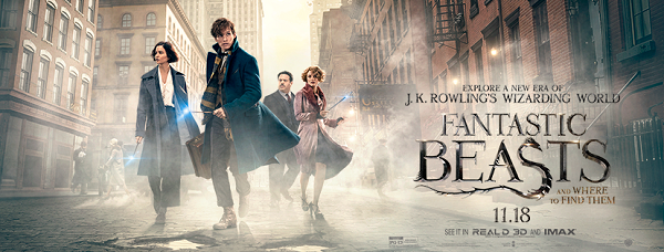 “The Fantastic Beasts and Where to Find Them" is set to premiere on Nov. 18.