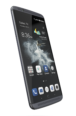 ZTE Axon 7 Mini has 16 hours of talk time and 360 hours of standby time. It has Quick® Charge™ 3.0. feature that charges the phone at 50% in just 30 minutes.