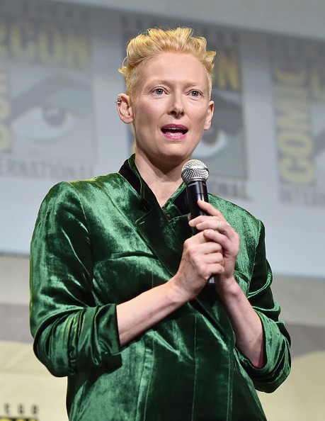 Actress Tilda Swinton from Marvel Studios “Doctor Strange” attended the San Diego Comic-Con International 2016 Marvel Panel in Hall H on July 23 in San Diego, California. 
