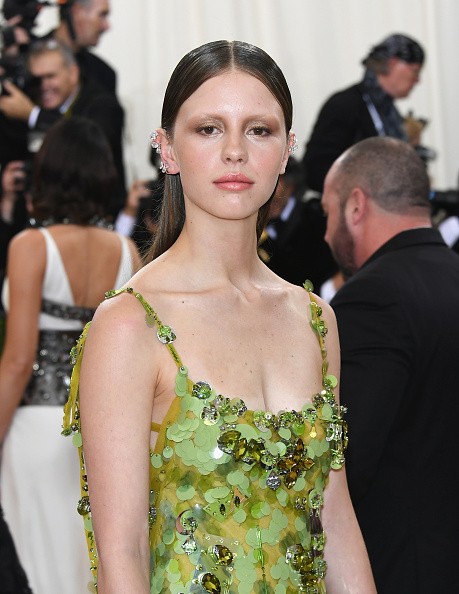 Actress Mia Goth attended the “Manus x Machina: Fashion In An Age Of Technology” Costume Institute Gala at Metropolitan Museum of Art on May 2 in New York City. 