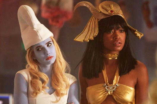 Emma Roberts as Chanel and Keke Palmer as Zayday return for the second season of FOX horror-comedy "Scream Queens".
