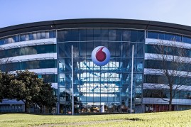 The Vodafone Building at Smales Farm on August 17, 2016 in Auckland, New Zealand. Reports that NZME and Fairfax are set to merge, along with TVNZ and Mediaworks continue in New Zealand and in the Australian media.