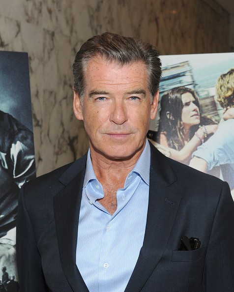 Pierce Brosnan is a Hollywood star.