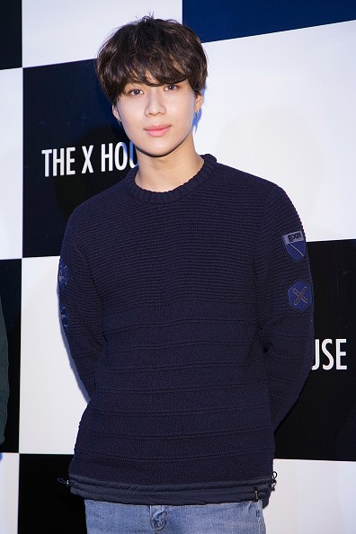 SHINee's Taemin during the EXR Flagship store opening.