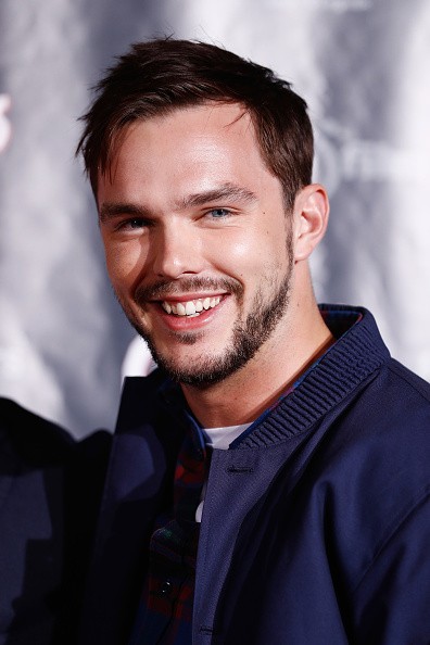 Actor Nicholas Hoult arrived for the premiere of the film “Collide” at DRIVE IN Kino on August 1 in Cologne, Germany.