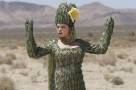 Rebecca found herself in a cactus costume as she burst into an extravagant musical number.