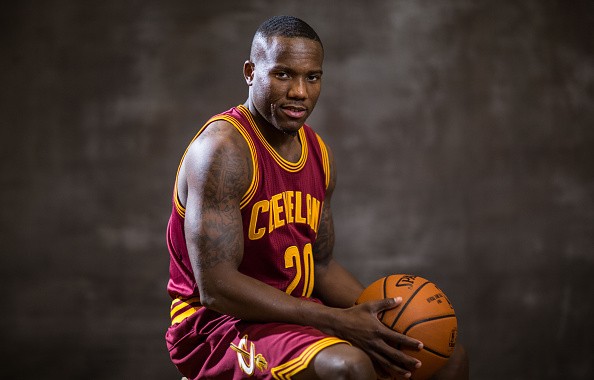 Kay Felder of the Cleveland Cavaliers poses for a portrait during the 2016 NBA Rookie Photoshoot at Madison Square Garden Training Center on August 7, 2016 in Tarrytown, New York.   