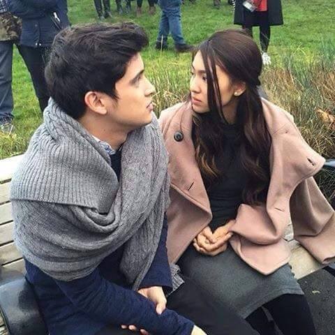 "On the Wings of Love" stars James Reid and Nadine Lustre shooting in San Francisco.