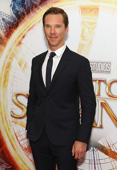 Benedict Cumberbatch attends a fan screening of 'Doctor Strange' at Odeon Leicester Square on October 24, 2016 in London, England. 