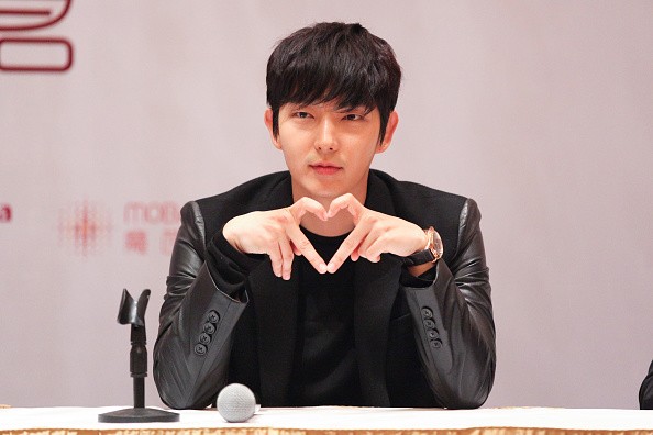 South Korean singer Lee Joon Gi during a press conference in Seoul.