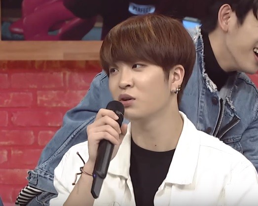 GOT7's Youngjae during his guesting in Arirang TV.