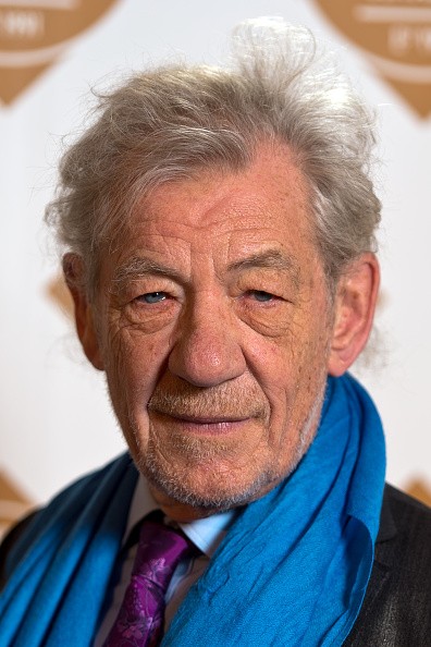 Sir Ian McKellen attended the UK Theatre Awards at The Guildhall on Oct. 9 in London, England.