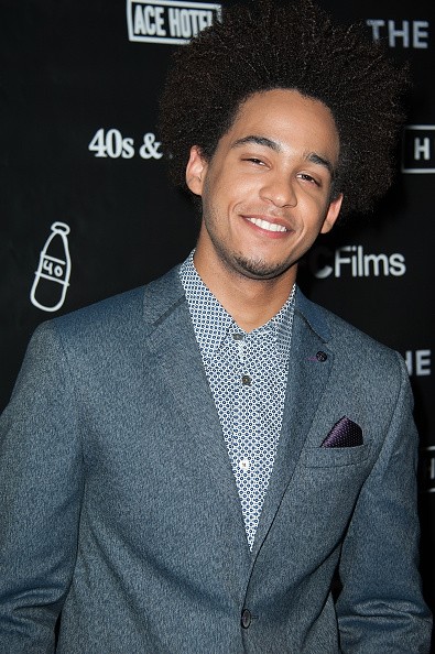 Actor Jorge Lendeborg Jr. arrived at the Premiere of IFC Films' “The Land” at The Theatre at Ace Hotel on July 28 in Los Angeles, California. 