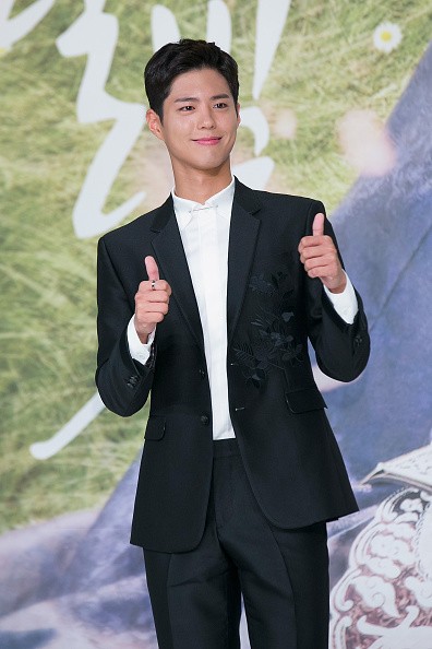 South Korean actor Park Bo Gum during the press conference for KBS Drama 'Moonlight Drawn By Clouds'.