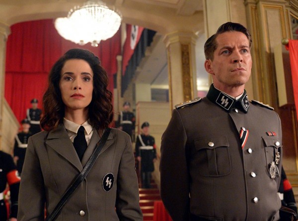 Lucy (Abigail Spencer) went undercover with British spy Ian Fleming (Sean Maguire) in NBC's time travelling drama "Timeless"