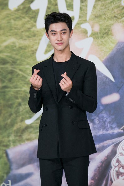  South Korean actor Kwak Dong Yeon during the press conference for KBS Drama 'Moonlight Drawn By Clouds'.