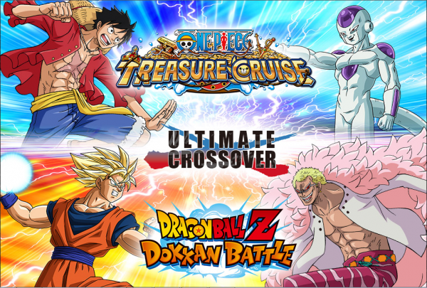 BANDAI NAMCO Entertainment Inc. is holding an ULTIMATE CROSSOVER event, an exciting in-game campaign between popular mobile titles One Piece Treasure Cruise and Dragon Ball Z Dokkan Battle.