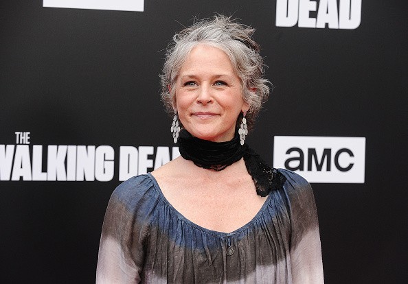 Actress Melissa McBride attends the live, 90-minute special edition of 'Talking Dead' at Hollywood Forever on October 23, 2016 in Hollywood, California. 