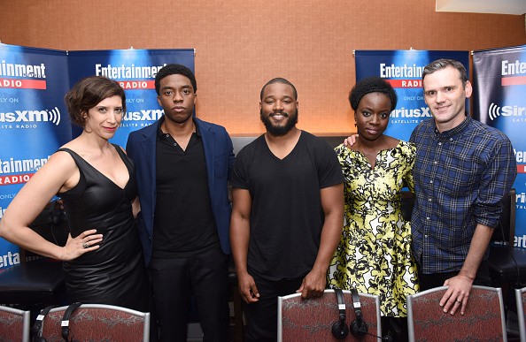 Chadwick Boseman, director Ryan Coogler, and actress Danai Gurira attended SiriusXM's Entertainment Weekly Radio Channel Broadcasts From Comic-Con 2016 at Hard Rock Hotel San Diego on July 23 in San Diego, California. 