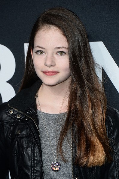 Actress Mackenzie Foy arrived at the Saint Laurent show at the Hollywood Palladium on Feb. 10 in Los Angeles, California. 