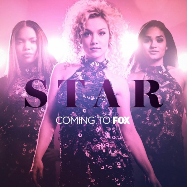 FOX network's promotional poster for Lee Daniel's new musical drama "Star".
