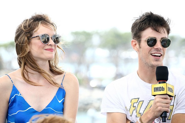 Actors Danielle Panabaker and Grant Gustin of The Flash attend the IMDb Yacht at San Diego Comic-Con 2016: Day Three at The IMDb Yacht on July 23, 2016 in San Diego, California.