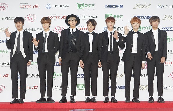BTS in attendance during the 24th Seoul Music Award.