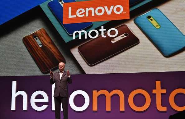  Aymar de Lencquesaing, SVP and Co-President, Mobile Business Group, Lenovo, Chairman and President, Motorola Mobility, during the launch of Moto Z, Moto Z Play and Moto Mods smartphones, on October 4, 2016 in New Delhi, India. 