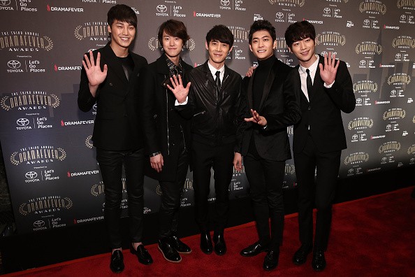 5urprise members in attendance during the 3rd annual DramaFever Awards.