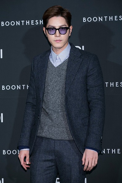 South Korean actor Hong Jong Hyun during the FENDI - Seoul PEEKABOO Project Exhibition.