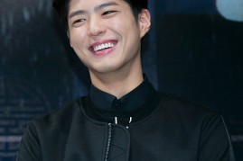 Actor Park Bo Gum during the press conference for 'Coinlocker Girl'.