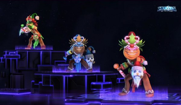 “Heroes of the Storm” features new skins for the existing characters in the roster. 