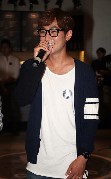 South Korean singer Kangta during a store opening ceremony.