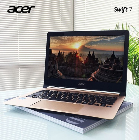 The feels, looks, and performance of Acer Swift 7 is undeniably magnificent!