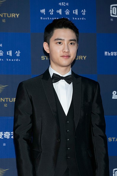 D.O. of boy band EXO-K attends the 52th Paeksang Arts Awards on June 3, 2016 in Seoul, South Korea.