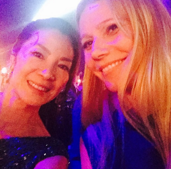 “Crouching Tiger, Hidden Dragon” star Michelle Yeoh and Gwyneth Paltrow attended the inaugural amfAR gala in Hong Kong in 2015.