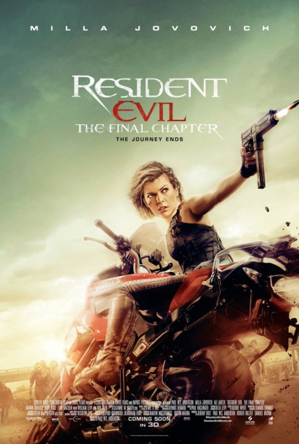 ‘Resident Evil: The Final Chapter’ gets two more promotional posters from Screen Gems.