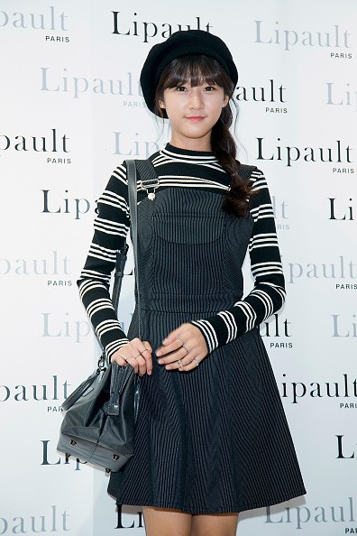 Hallyu star Kim Sae Ron during the Lipault Store opening event.