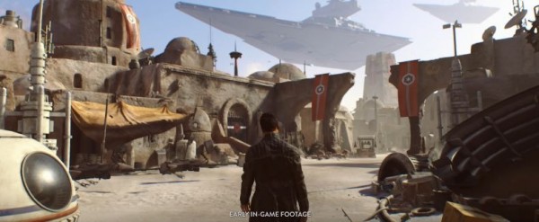 Visceral Games’ “Star Wars” was compared to “Uncharted”, being similar in many aspects and yet very different.