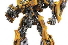 Bumblebee, the small and yellow Autobot in the 