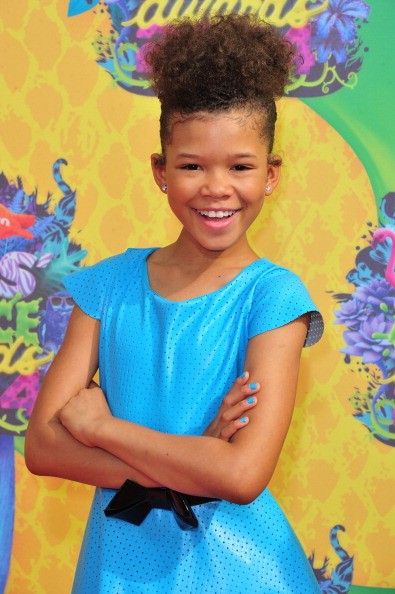 Actress Storm Reid attended Nickelodeon's 27th Annual Kids' Choice Awards held at USC Galen Center on March 29, 2014 in Los Angeles, California. 