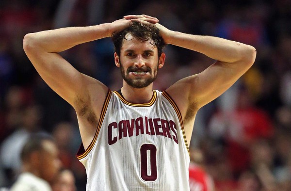 Cleveland Cavaliers power forward Kevin Love