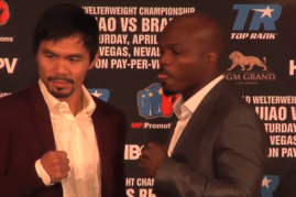 The Manny Pacquiao vs Timothy Bradley 3 fight will take place on April 9 at the MGM Grand in Las Vegas, Nevada.