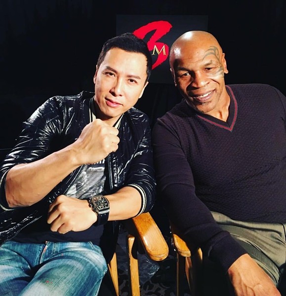 "Ip Man 3" stars Donnie Yen opposite Mike Tyson.