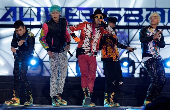 YG Entertainment's BIGBANG performs during the K-Collection in Seoul.