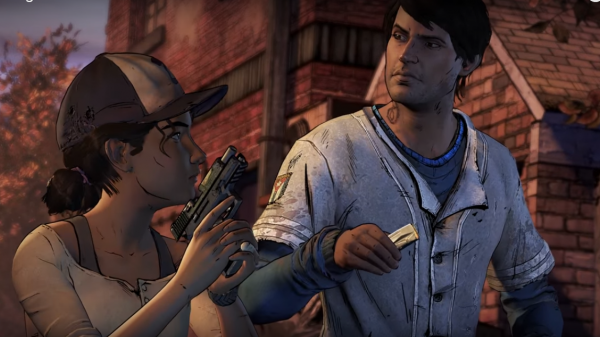 Clementine and Javier - stars of "The Walking Dead: A New Frontier" on their quest to destroy the undead.